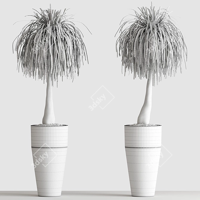  Lush Green Indoor Plant 3D model image 3