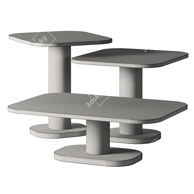 Baxter Matera Stone 3D Model 3D model image 5