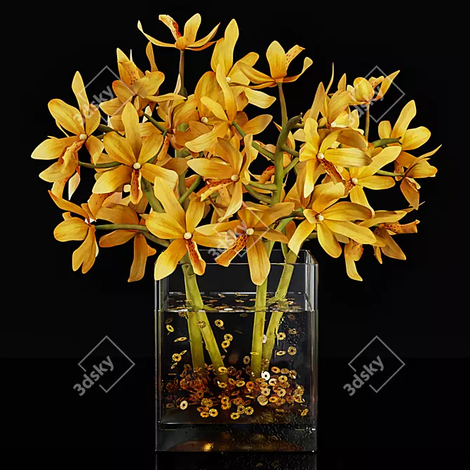Plant 35 3D Model - Corona Render 3D model image 1