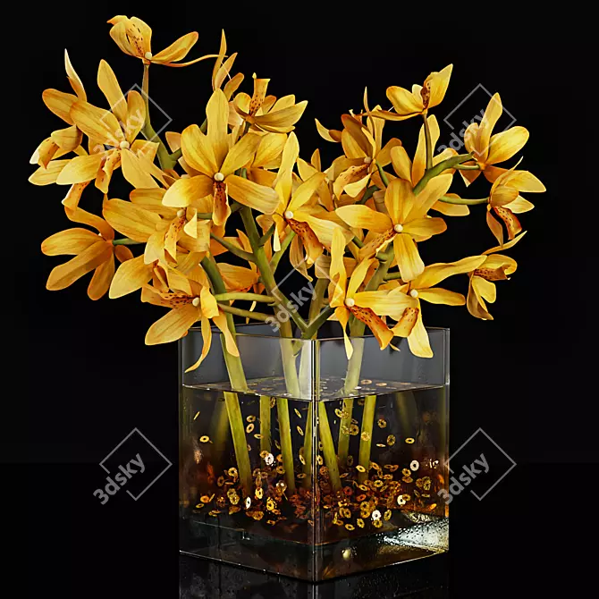 Plant 35 3D Model - Corona Render 3D model image 2