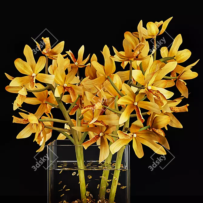 Plant 35 3D Model - Corona Render 3D model image 3