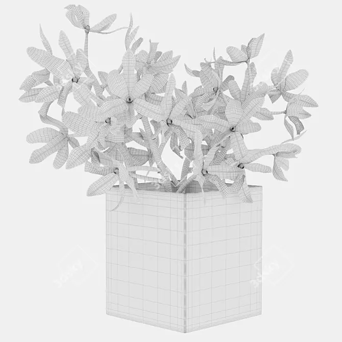 Plant 35 3D Model - Corona Render 3D model image 5