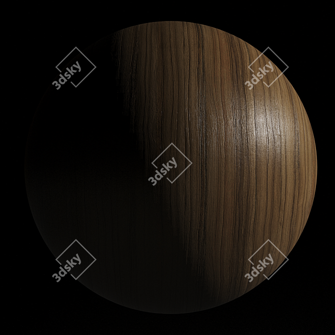 Wood Texture Pack - PBR Material 3D model image 5