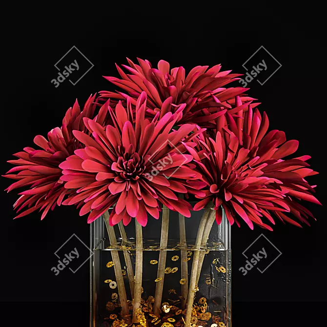 Modern Plant 36 Render Pack 3D model image 3