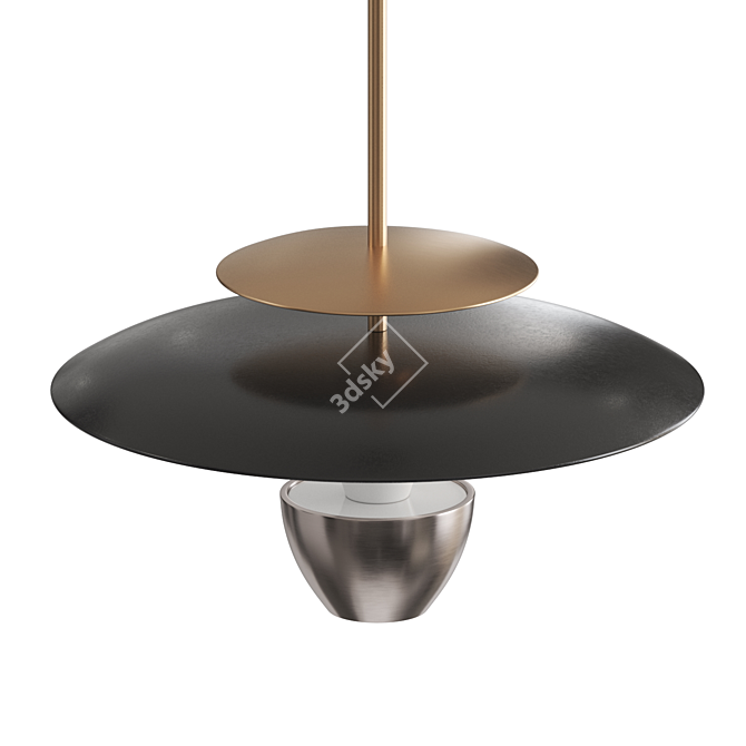 Bertil LED Pendant Light 3D model image 2