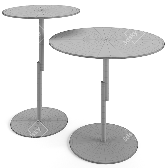 Modern Innesti Coffee Tables Set 3D model image 5