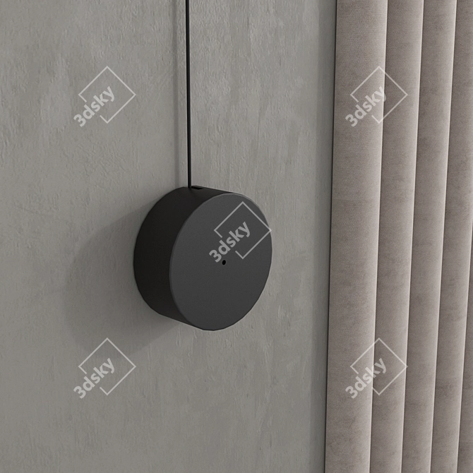 3D Decorative Wall Panel Set 3D model image 3