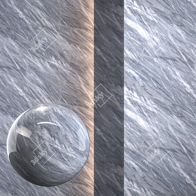 Seamless Stone Texture Pack 3D model image 1