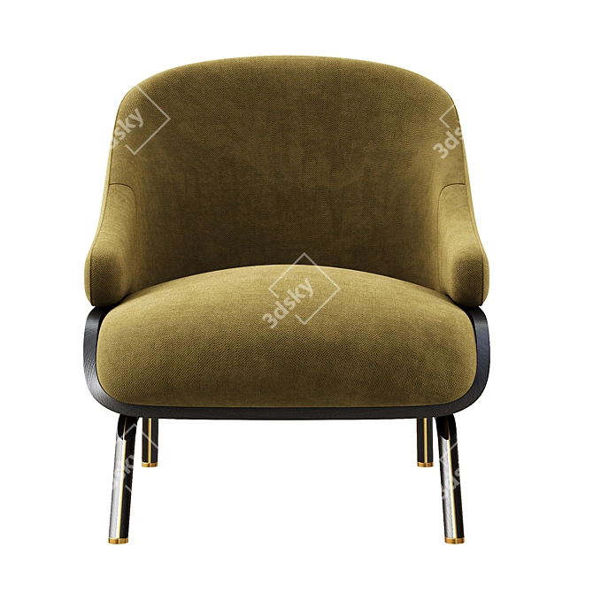 Aster Brigit Armchair 2015 Corona Render 3D model image 2
