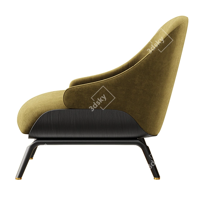 Aster Brigit Armchair 2015 Corona Render 3D model image 4
