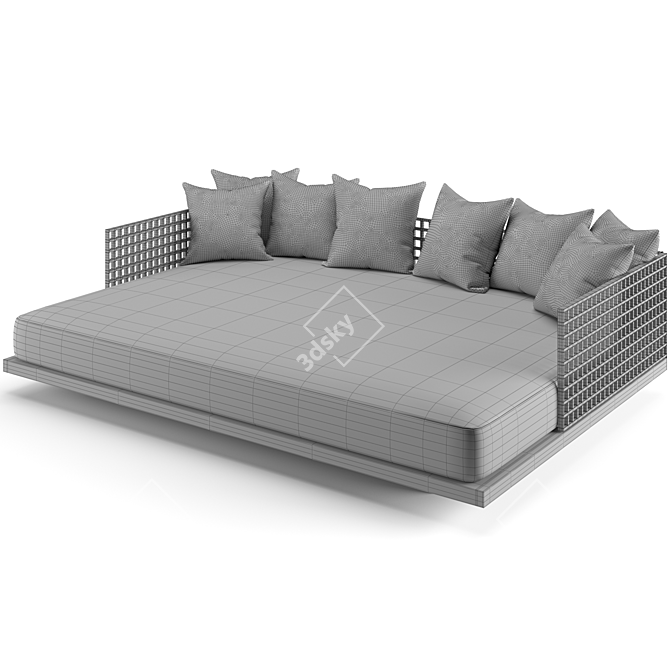 Modern Minotti Quadrado Sofa 3D model image 3