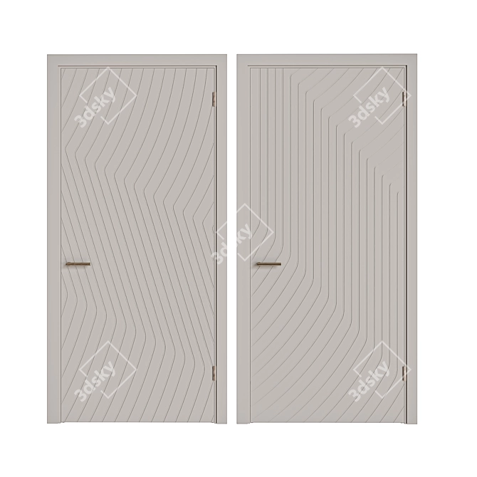 Sophia Phantom Door Set - 4 3D model image 1