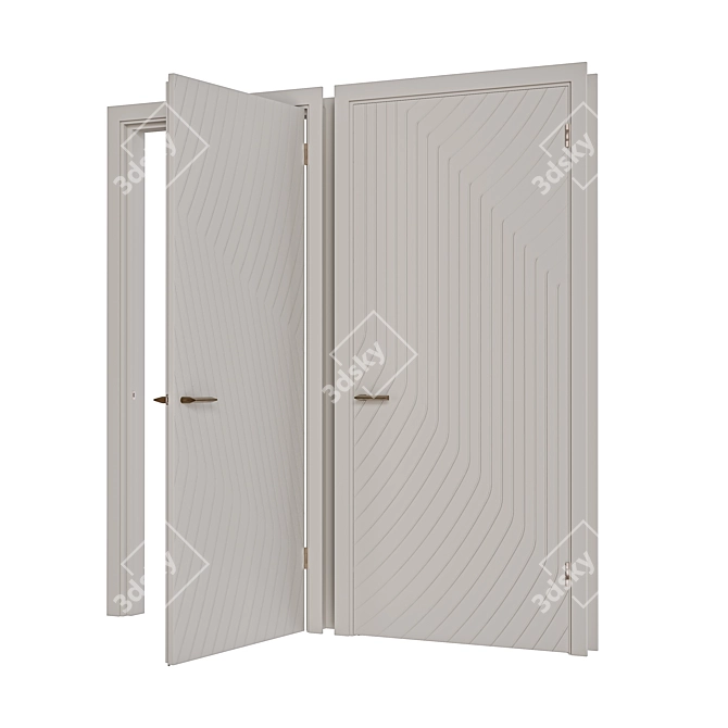 Sophia Phantom Door Set - 4 3D model image 2