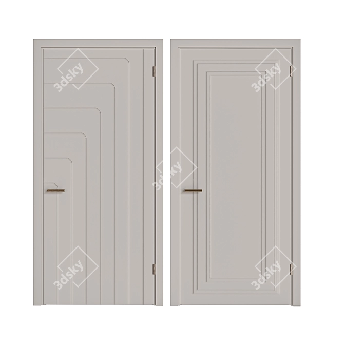 Sofia PHANTOM Set5 Doors - 2000mm*800mm 3D model image 1