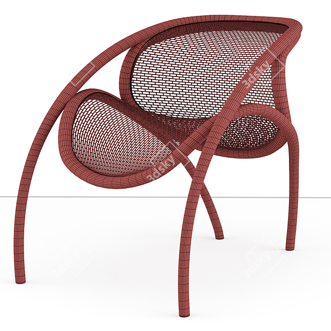 Contemporary 3D Furniture Model - POISE 3D model image 4