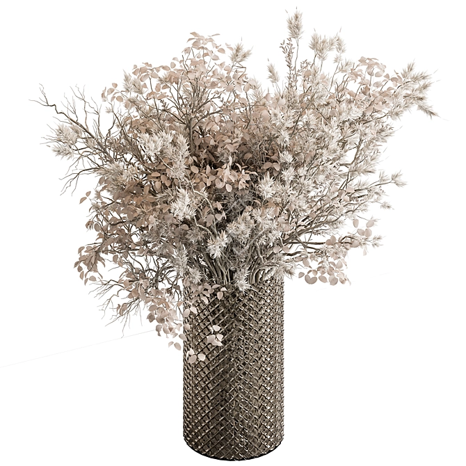 Title: Pampas 99 Dry Plants 3D model image 1