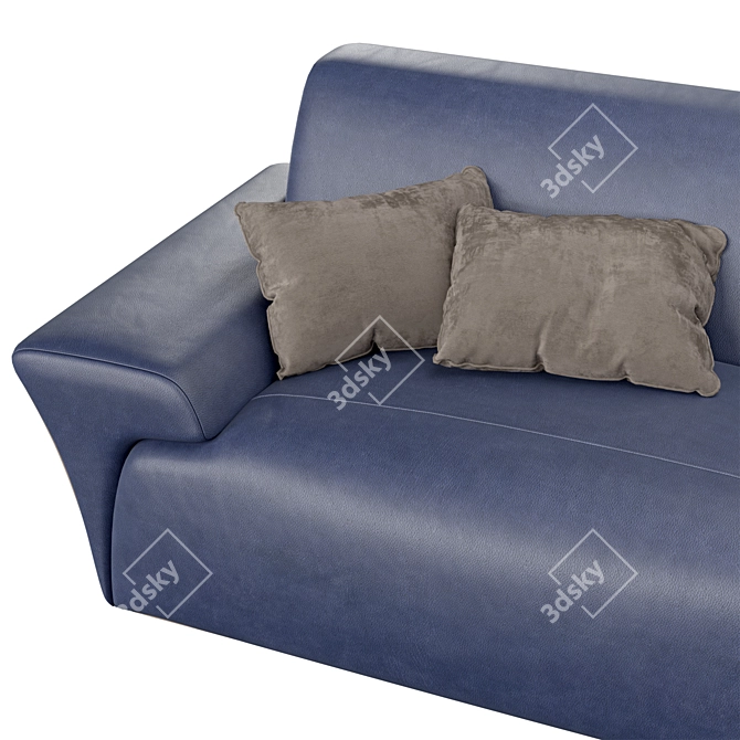 Blossoming Comfort Sofa: Fiordiloto Collection 3D model image 6