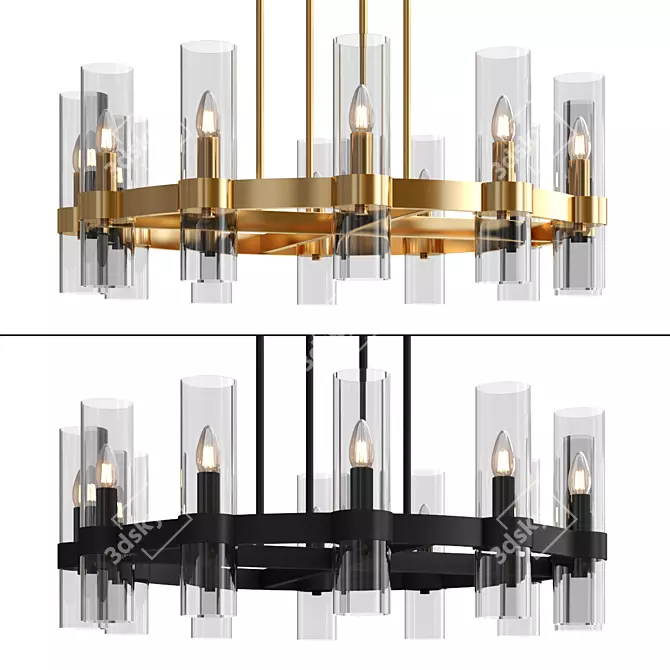 Contemporary Style Isla SL1237 3D model image 1