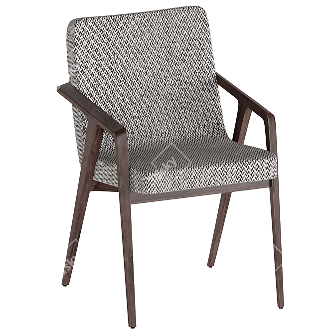 Porada Lolita Chair: Stylish Seating 3D model image 1