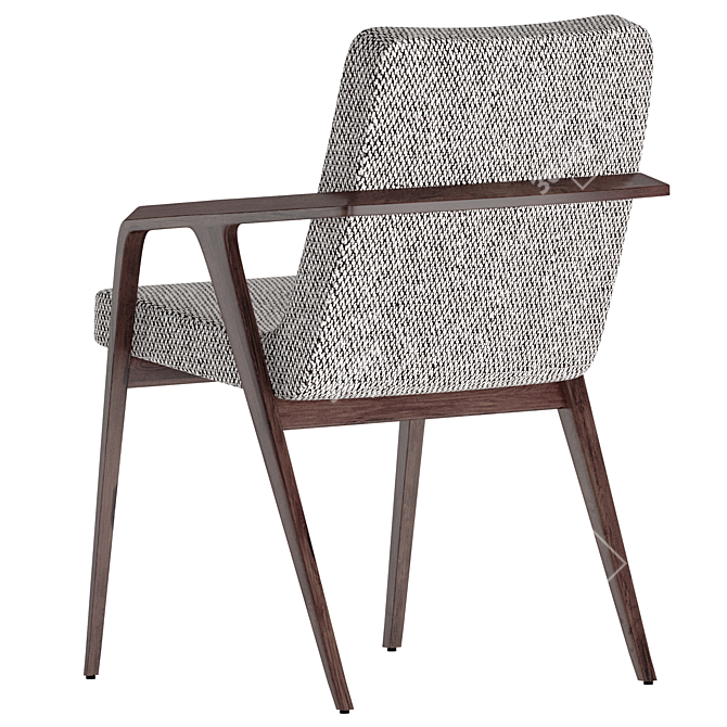 Porada Lolita Chair: Stylish Seating 3D model image 4