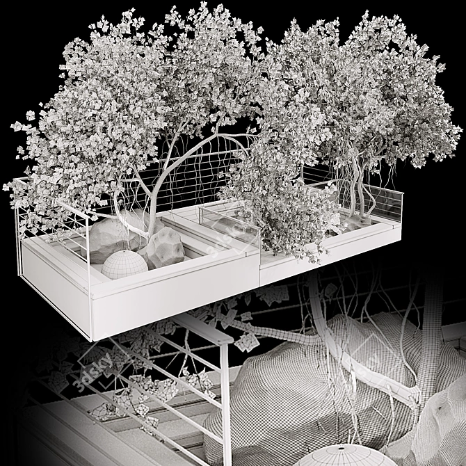 Max 2015 Corona Plant Collection 3D model image 7