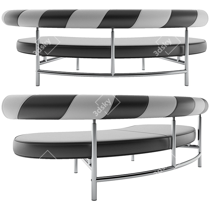 Flexform MAX Sofa 3D Design 3D model image 2