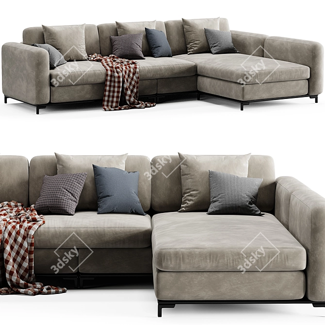 Boconcept 2015 Sofa 3D Model 3D model image 2