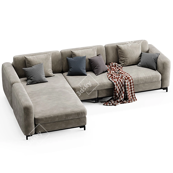 Boconcept 2015 Sofa 3D Model 3D model image 5