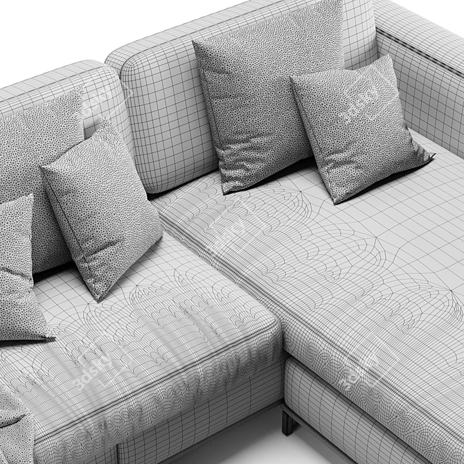 Boconcept 2015 Sofa 3D Model 3D model image 6