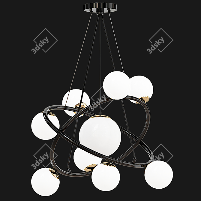 Sleek Lightstar Croco 815397 Model 3D model image 2
