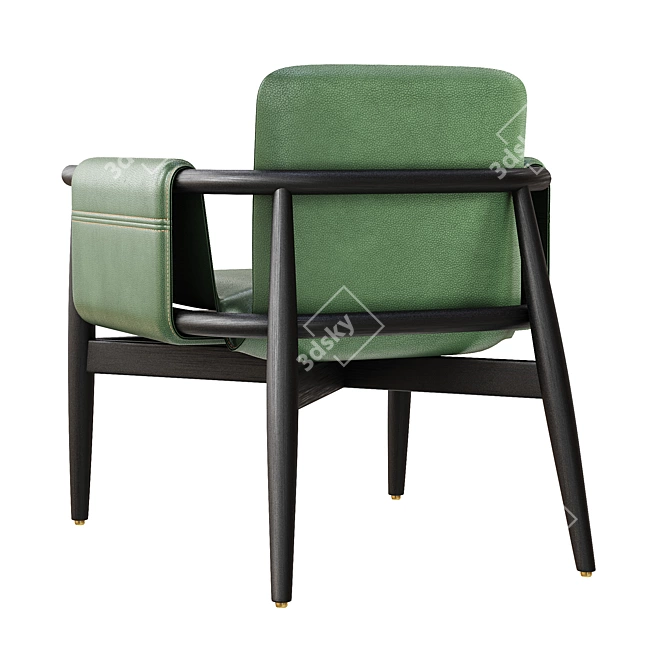 Elegant TERESINA KUOIO Armchair Design 3D model image 6