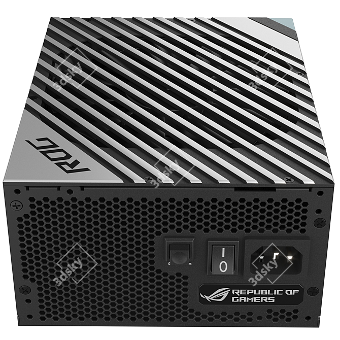 Asus ROG Thor Power Supply 3D model image 6