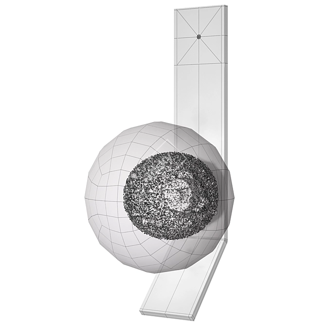 Versatile Articolo Fizi Wall Sconce 3D model image 2