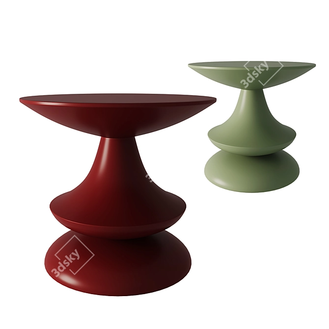 Ferruccio Laviani Birignao Side Table 3D model image 1