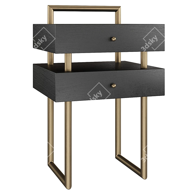 Eichholtz Bedini Side Table 3D model image 1