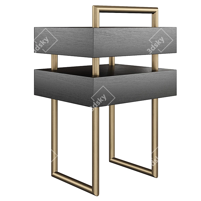 Eichholtz Bedini Side Table 3D model image 4