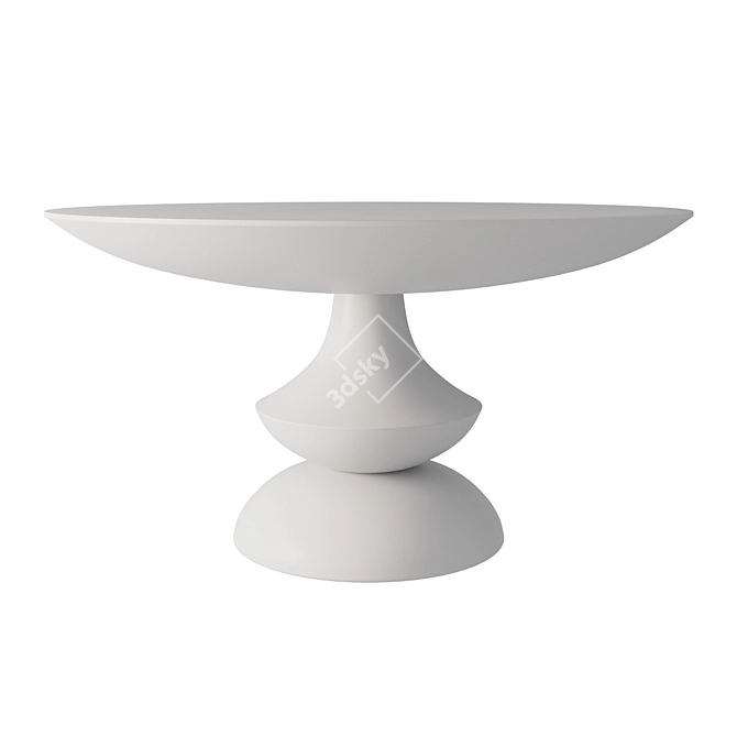 Modern Minimalistic Birignao Table 3D model image 2