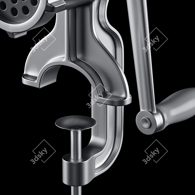 Manual Meat Grinder 3D model image 4