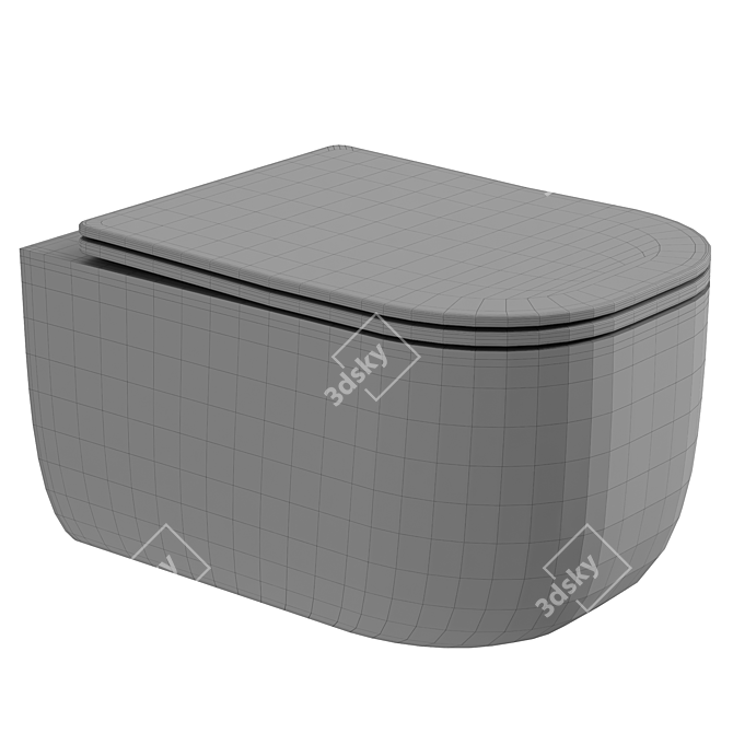 Ceramica Nova NOEL Rimless Toilet 3D model image 4