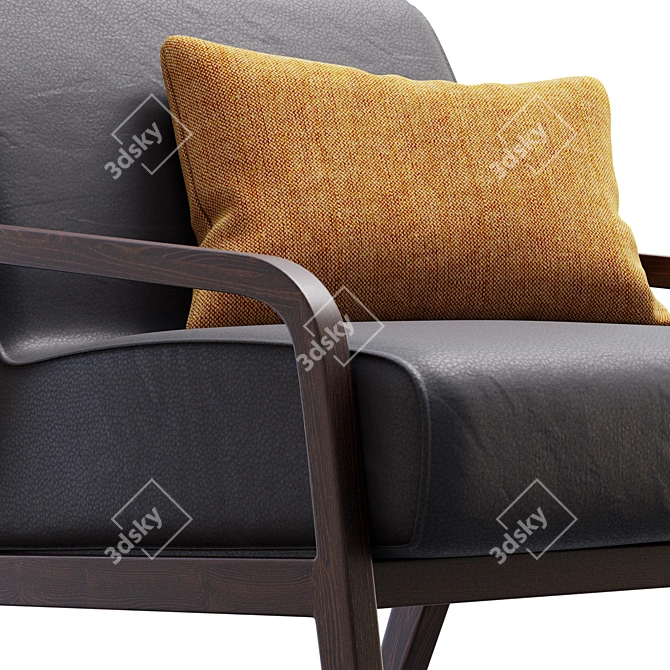 Sleek Modern Woody i4MARIANI Furniture 3D model image 4