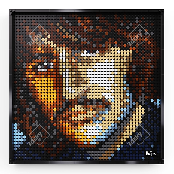 LEGO The Beatles Art Set 3D model image 5