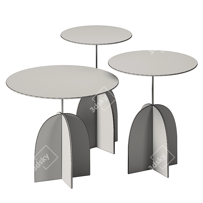 De Castelli Nicola Metal Furnishings 3D model image 3