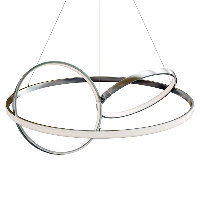 Gemini LED Pendant Lights Unique 3D model image 3