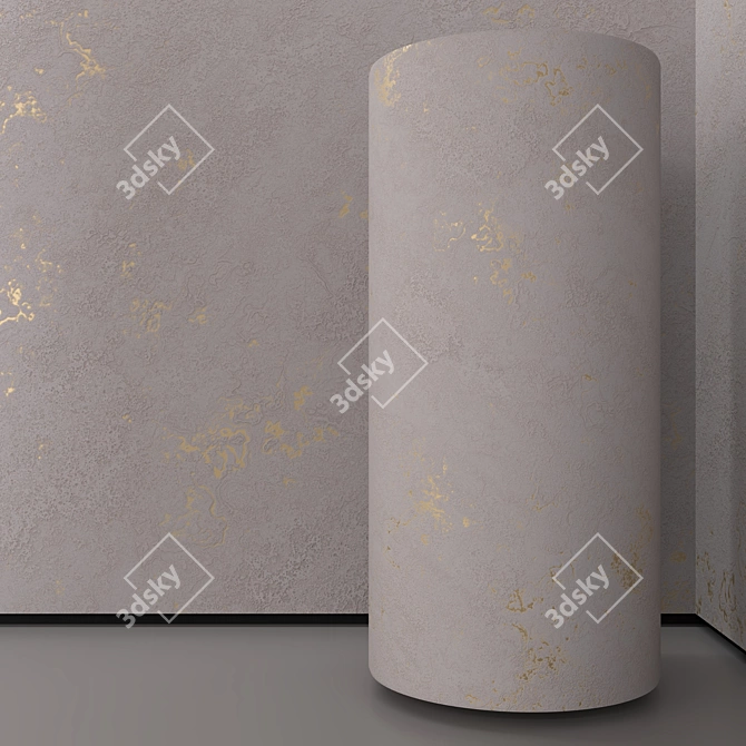  Seamless Decorative Plaster 80 3D model image 2