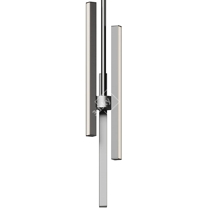 Sculptural LED Mini Pendant Lighting 3D model image 3