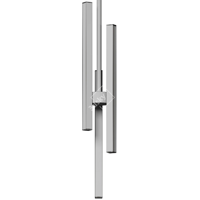 Sculptural LED Mini Pendant Lighting 3D model image 5