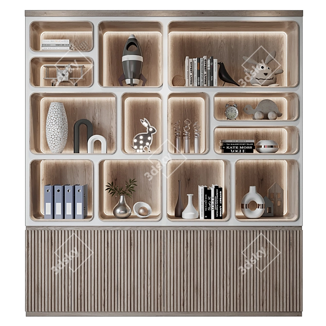 Customizable Children's Furniture Set 3D model image 3