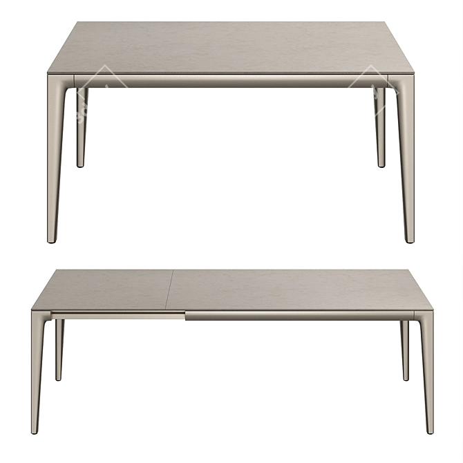 Italian Duke Dining Table: 2022 Gorgeous Addition 3D model image 2