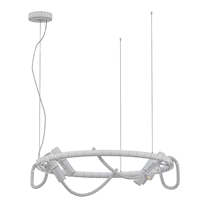 Tracer Lampco Pendant Light 3D model image 2