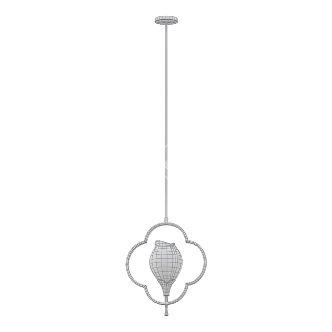 Modern Design Lighting Fixture 3D model image 2